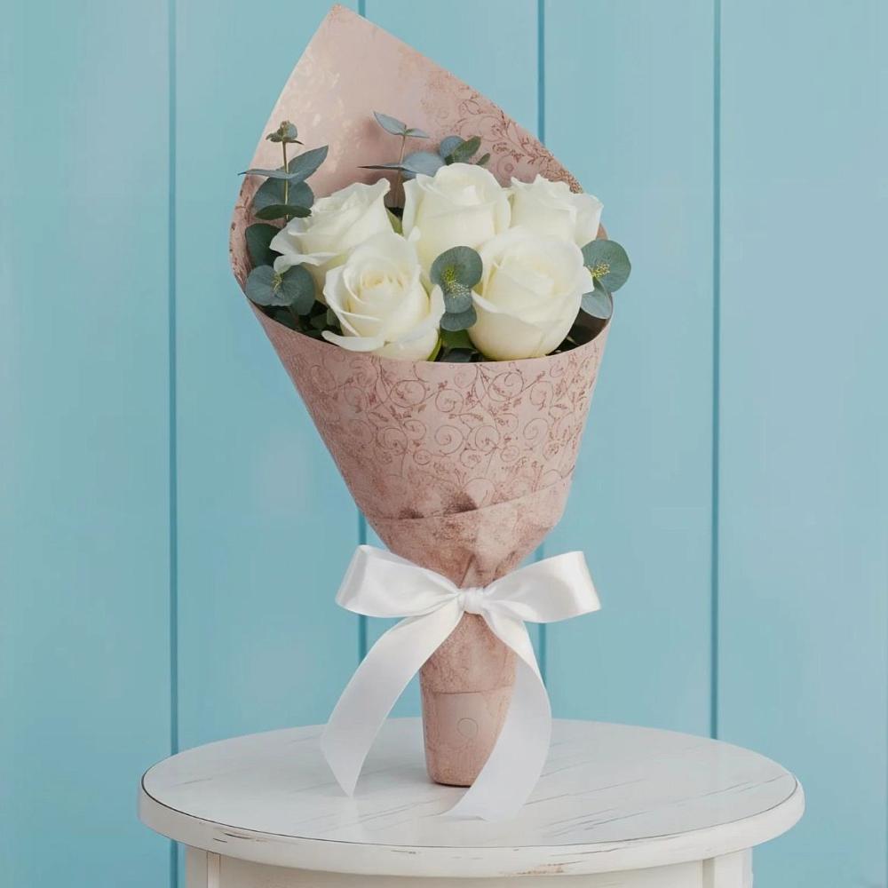 Букет контраст в Бакалы Башкортостан Букет цветов из: Розы в Бакалы Башкортостан