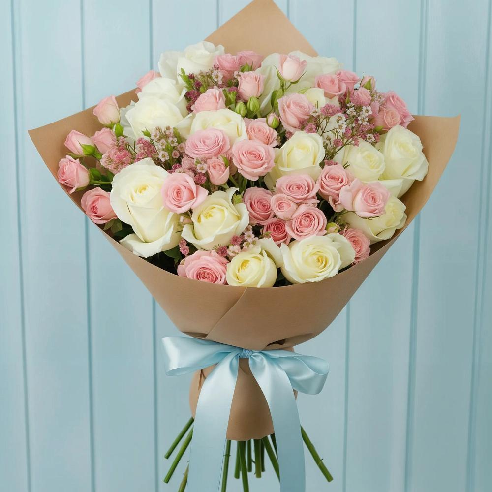 Букет цветов из: Розы в Бакалы Башкортостан