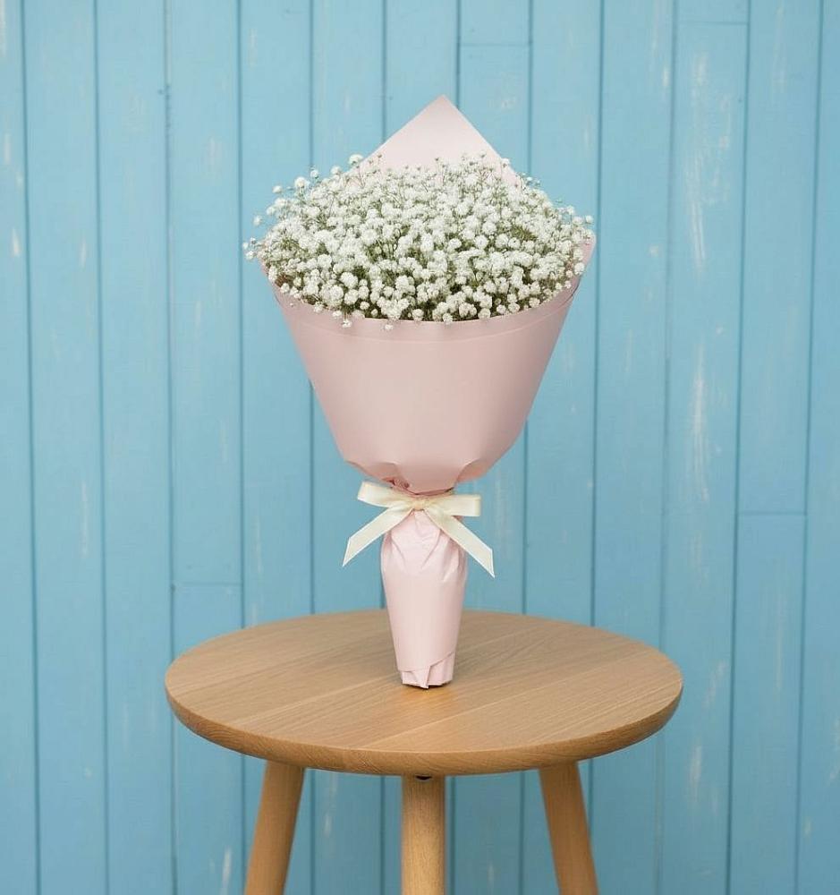 Букет Воздушное настроение в Бакалы Башкортостан Букет цветов из: Гипсофила в Бакалы Башкортостан