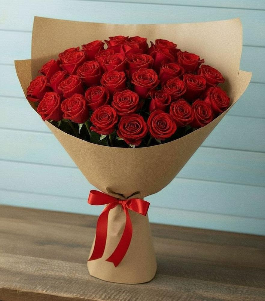 Красные розы Милано в Бакалы Башкортостан Букет Красные розы Милано в Бакалы Башкортостан