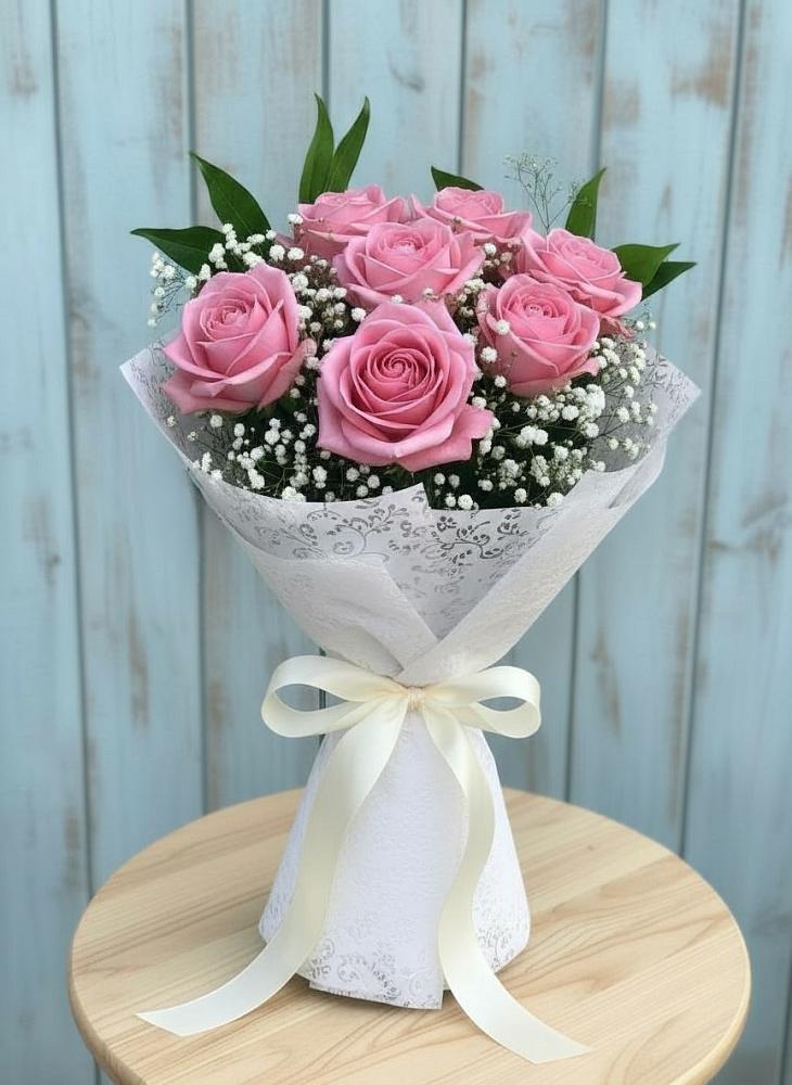 Букет шик блеск в Бакалы Башкортостан Букет цветов из: Розы в Бакалы Башкортостан