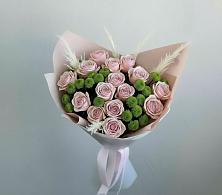 Букет доброе утро в Бакалы Башкортостан Букет цветов из:  Розы и Хризантемы в Бакалы Башкортостан