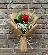 Букет Премиальная роза в Бакалы Башкортостан Букет цветов из:  Розы в Бакалы Башкортостан