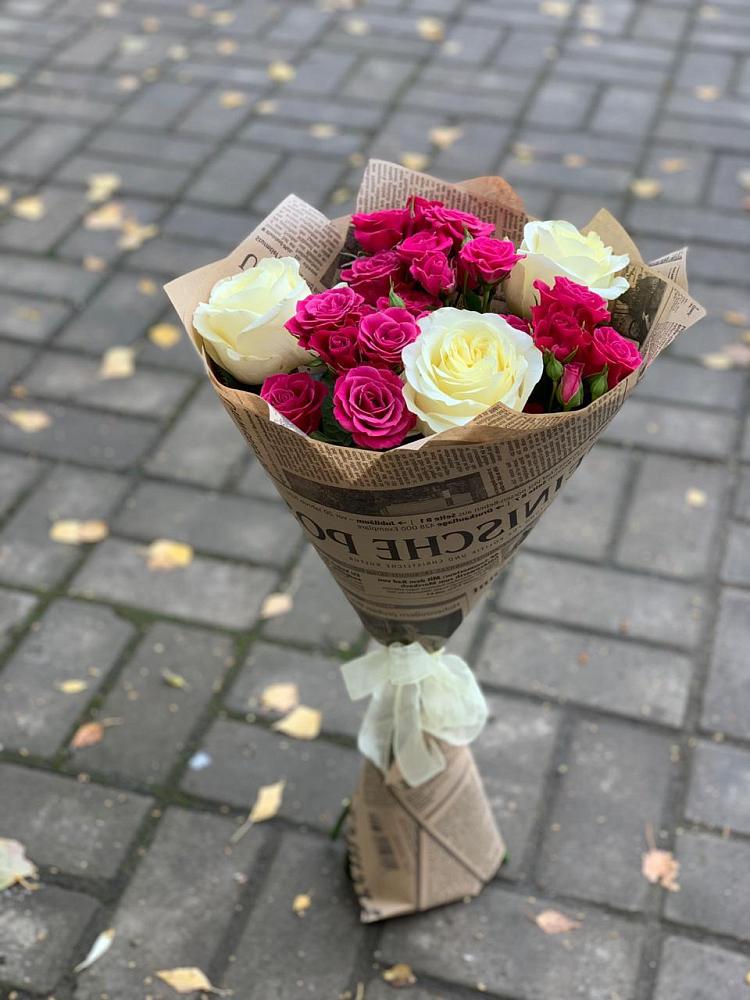 Букет Удивительный из роз в Бакалы Башкортостан Букет цветов из: Розы в Бакалы Башкортостан