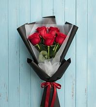 Букет в ритме города в Бакалы Башкортостан Букет цветов из:  Розы в Бакалы Башкортостан