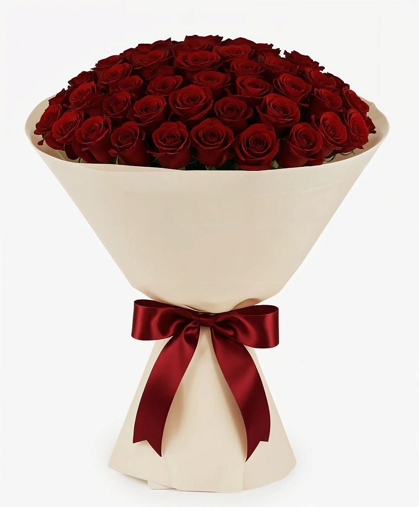 101 Бордовая роза Блэк Бакарра в Бакалы Башкортостан Букет 101 Бордовая роза Блэк Бакарра в Бакалы Башкортостан
