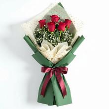 Букет рубиновое очарование в Бакалы Башкортостан Букет цветов из:  Розы в Бакалы Башкортостан