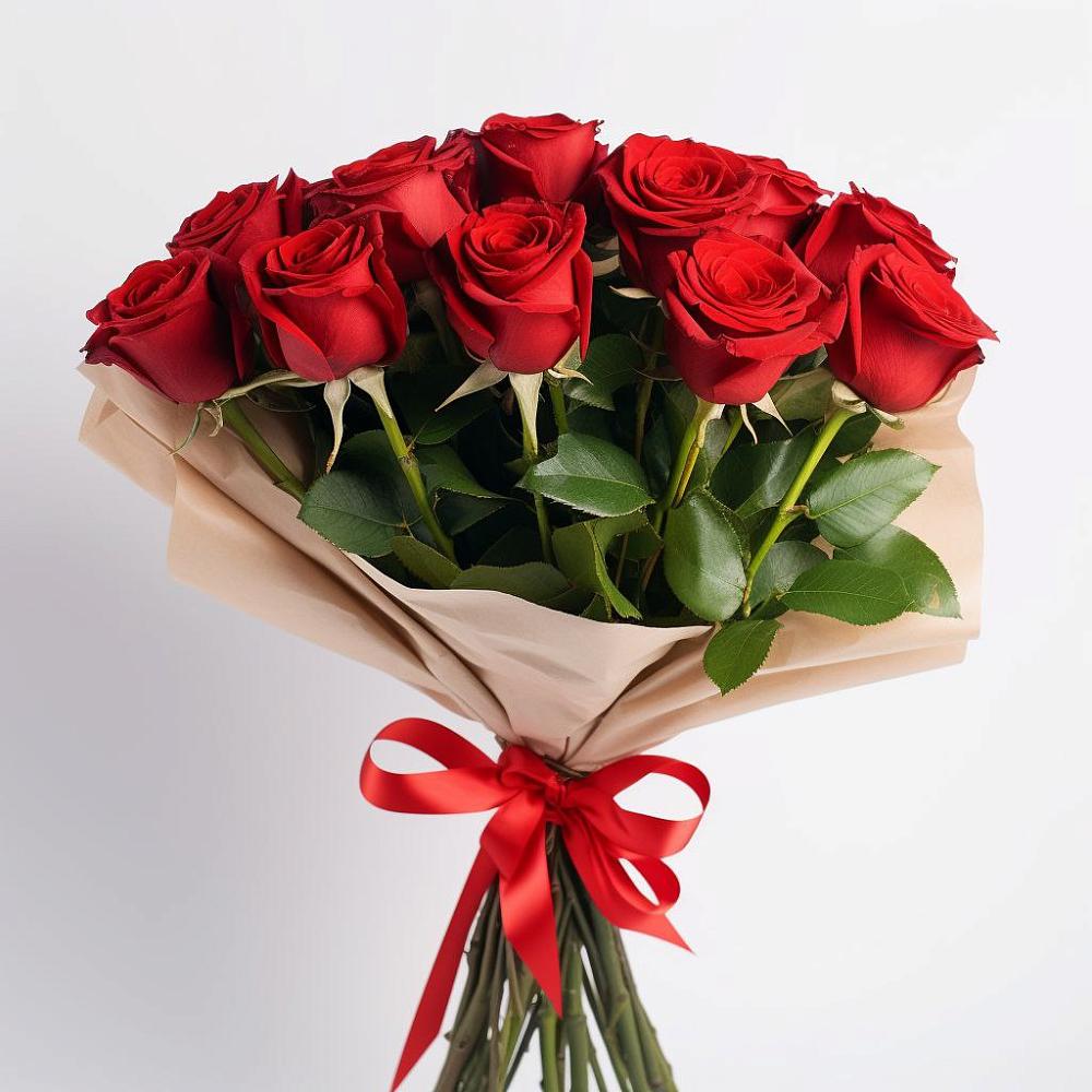 11 Красных роз Эдлесс Лав в Бакалы Башкортостан Букет 11 Красных роз Эдлесс Лав в Бакалы Башкортостан