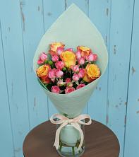 Букет Отличное настроение в Бакалы Башкортостан Букет цветов из:  Розы в Бакалы Башкортостан