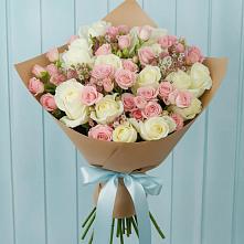 Букет романтичный подарок в Бакалы Башкортостан Букет цветов из:  Розы в Бакалы Башкортостан